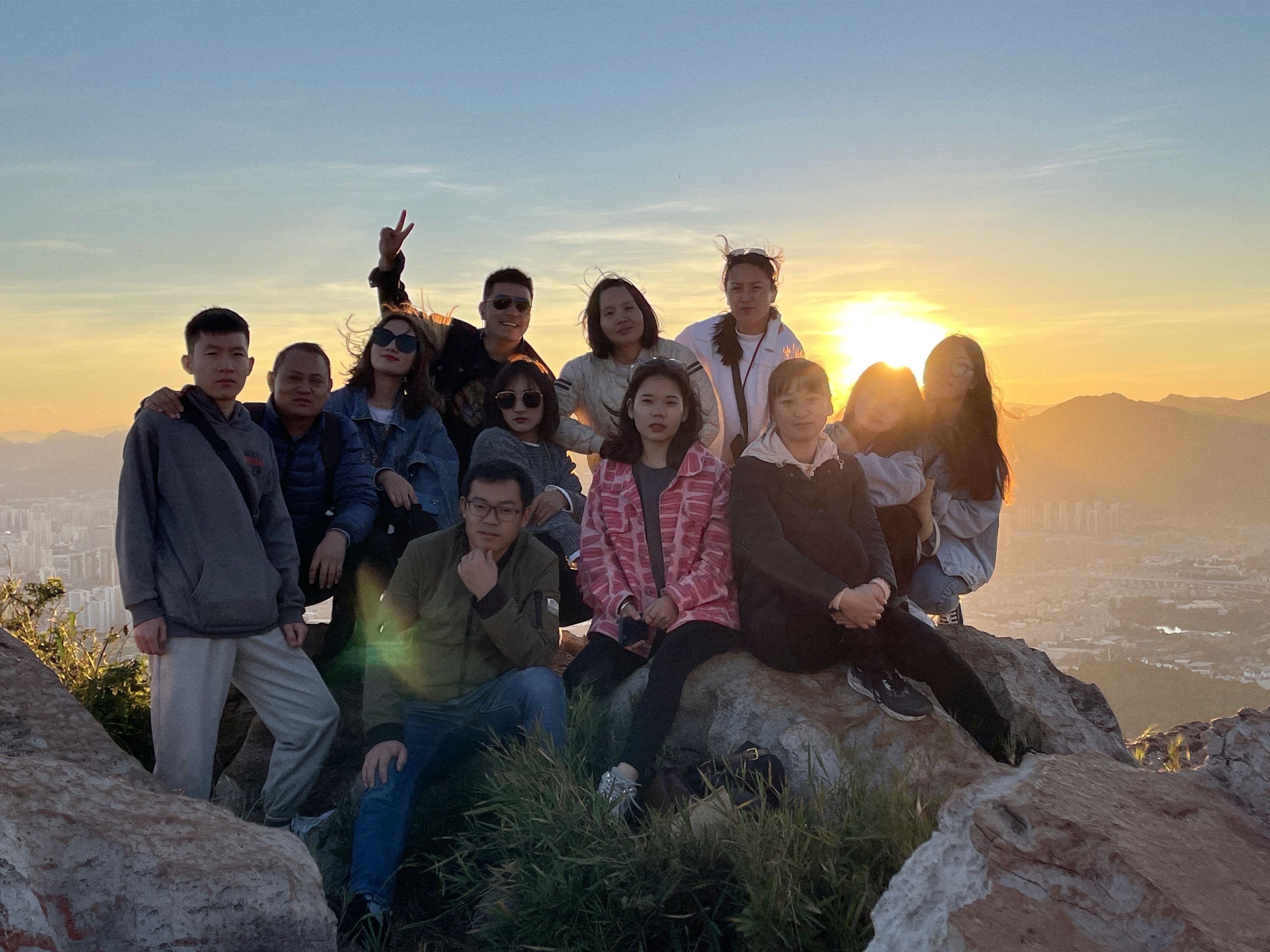 正通2021爬长虫山活动